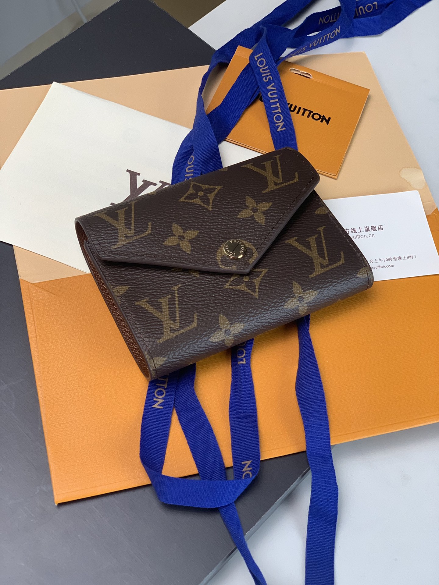 Replica Louis Vuitton Monogram Victorine Wallet M62472