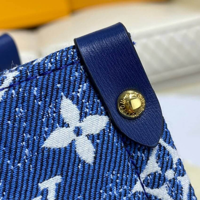 Replica Louis Vuitton Monogram Jacquard Denim Onthego Gm M59608