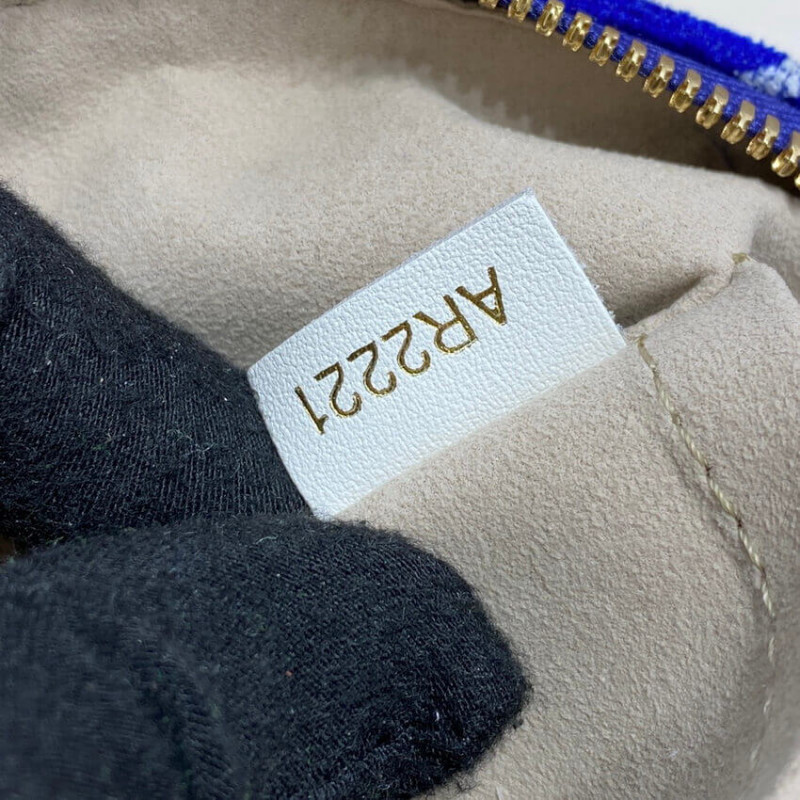 Replica Louis Vuitton Monogram Jacquard Velvet Speedy Bandouliere 20 M20751