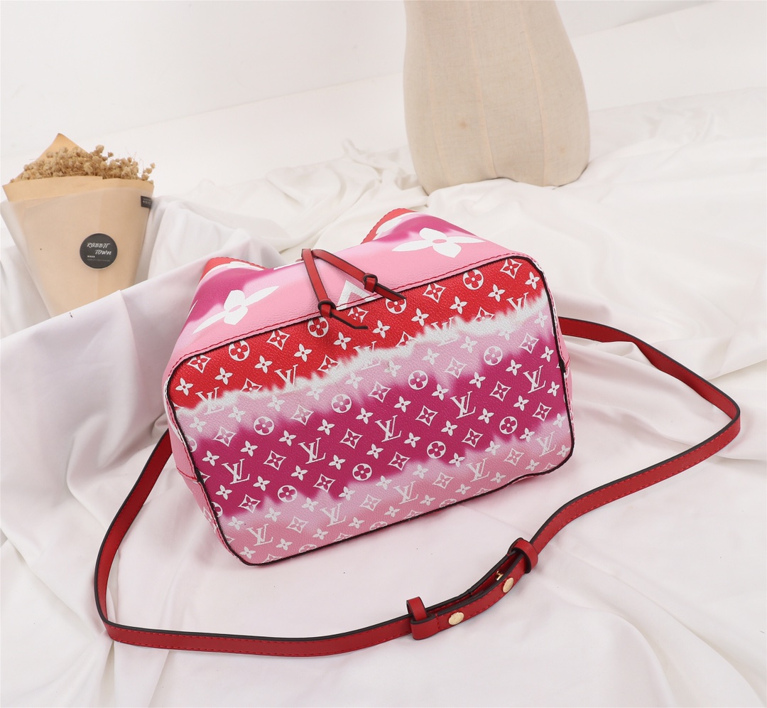 Replica Louis Vuitton Escale Neonoe Mm Pink/Blue/Red