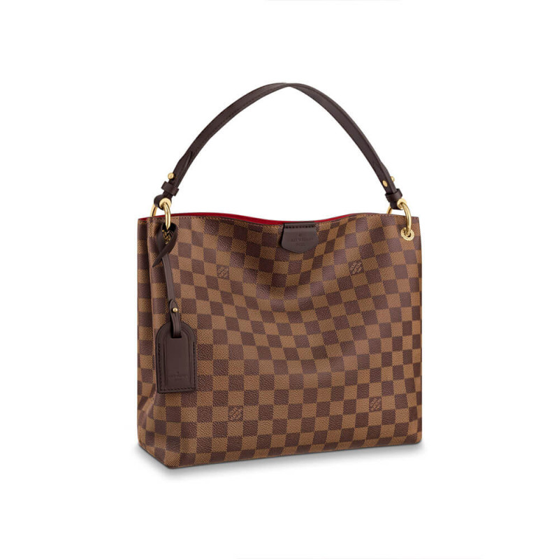 Replica Louis Vuitton Damier Ebene Canvas Graceful Pm N44044