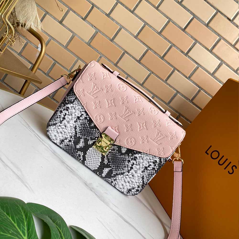 Replica Louis Vuitton Pochette Metis M40780 Beige/Pink/Black/Navy/Red