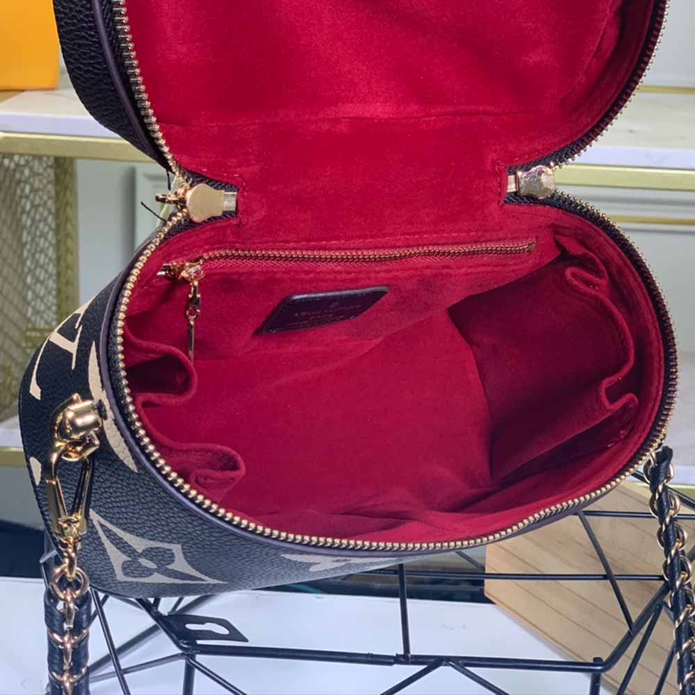 Replica Louis Vuitton Vanity Pm M45599 Cream/Black/Grey