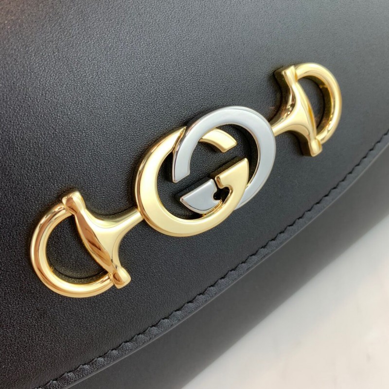 Replica Gucci Zumi Smooth Leather Small Shoulder Bag 572375