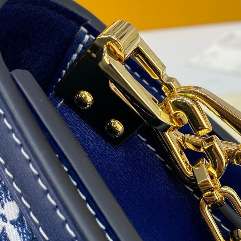 Replica Louis Vuitton Monogram Denim Dauphine Mm M59631