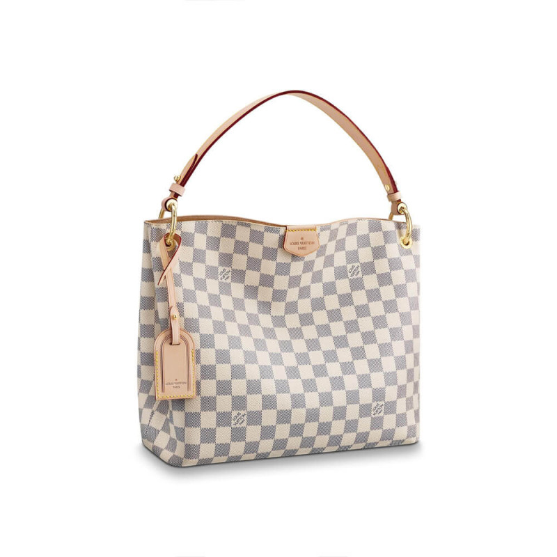 Replica Louis Vuitton Damier Azur Canvas Graceful Pm N42248