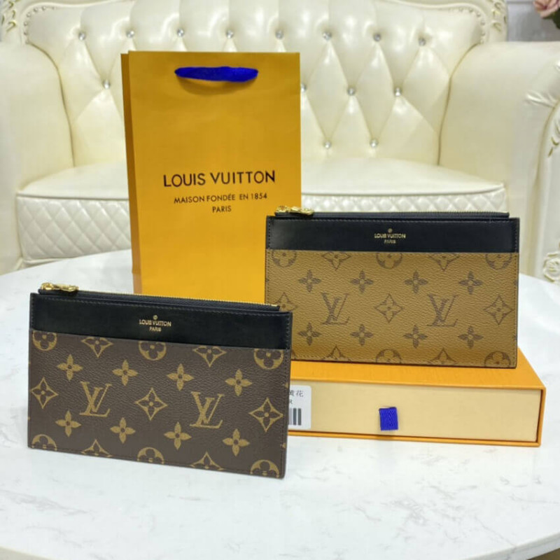 Replica Louis Vuitton Monogram Slim Purse M80348