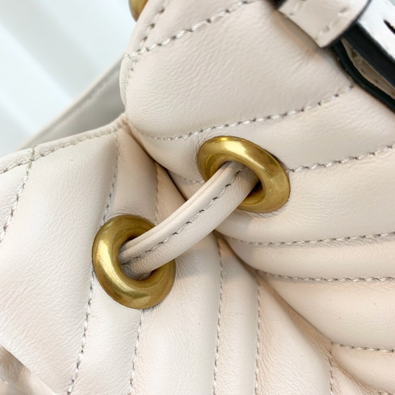 Replica Gucci Gg Marmont Quilted Leather Bucket Bag 476674