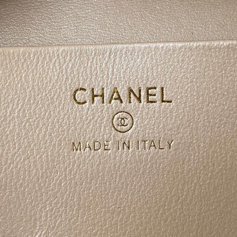 Replica Chanel Small Vanity Case Lambskin Ap2731