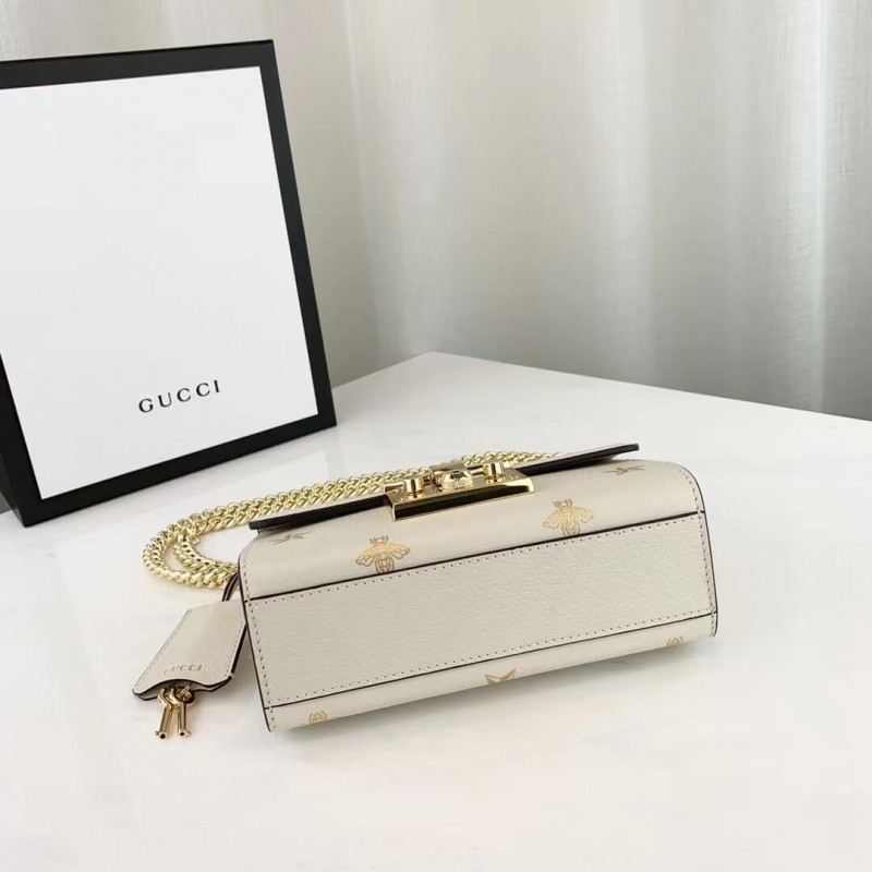 Replica Gucci Padlock Bee Star Small Shoulder Bag 432182