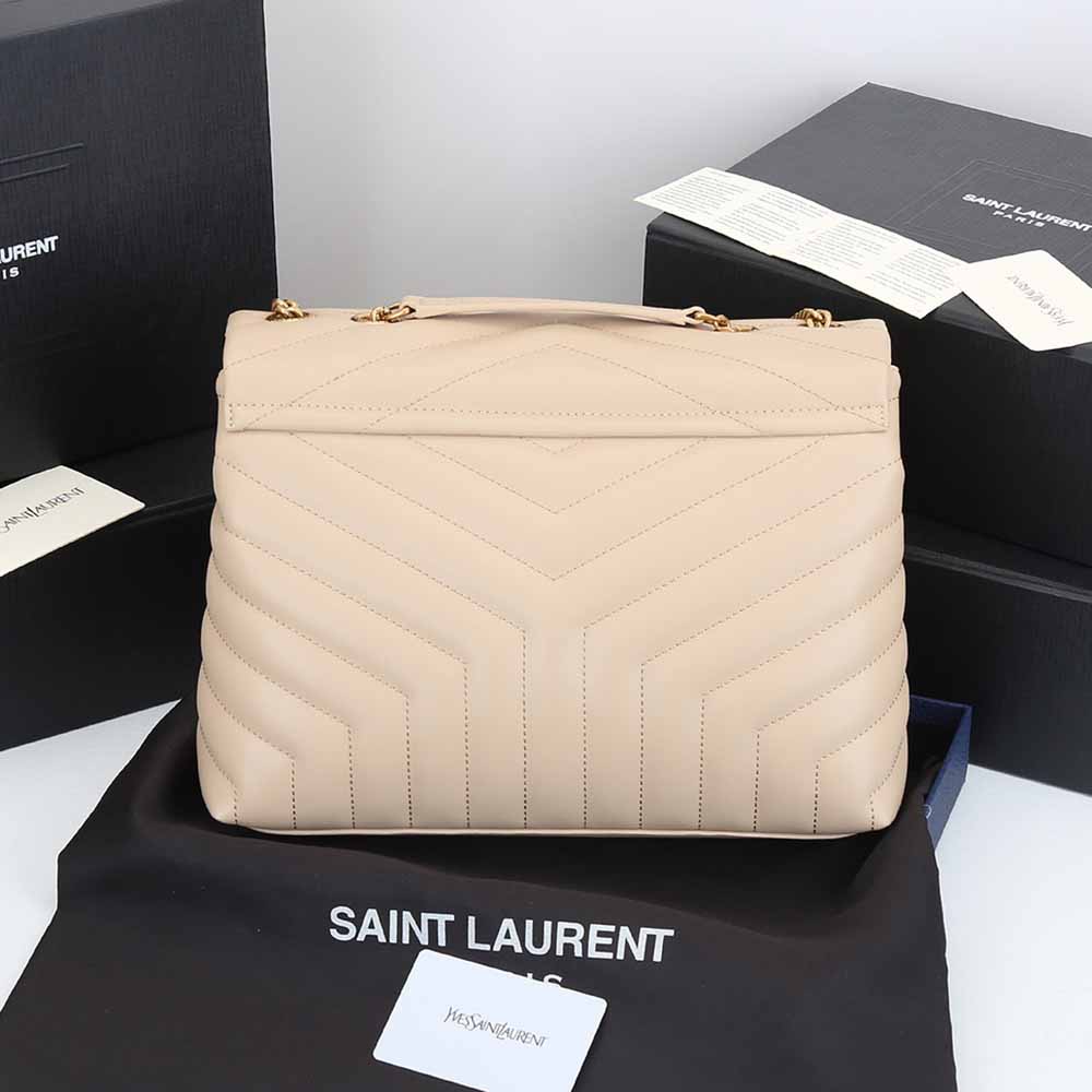 Replica Ysl Loulou Medium Bag In Matelasse  Y  Leather 1805 Beige