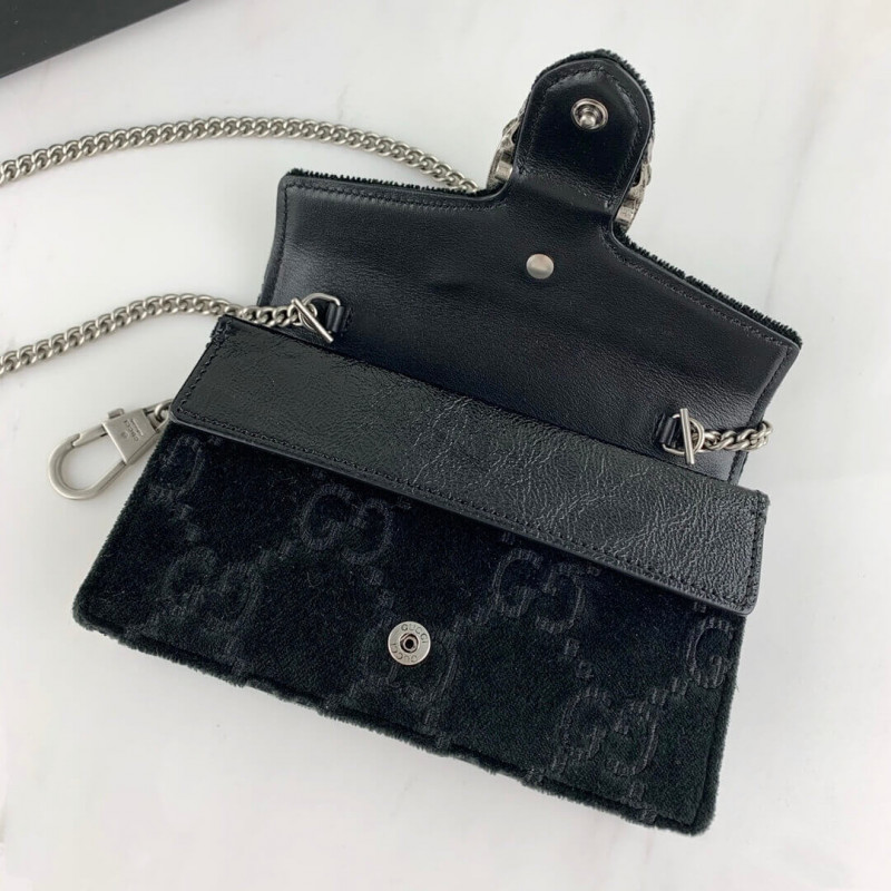 Replica Gucci Dionysus Gg Velvet Super Mini Bag 476432