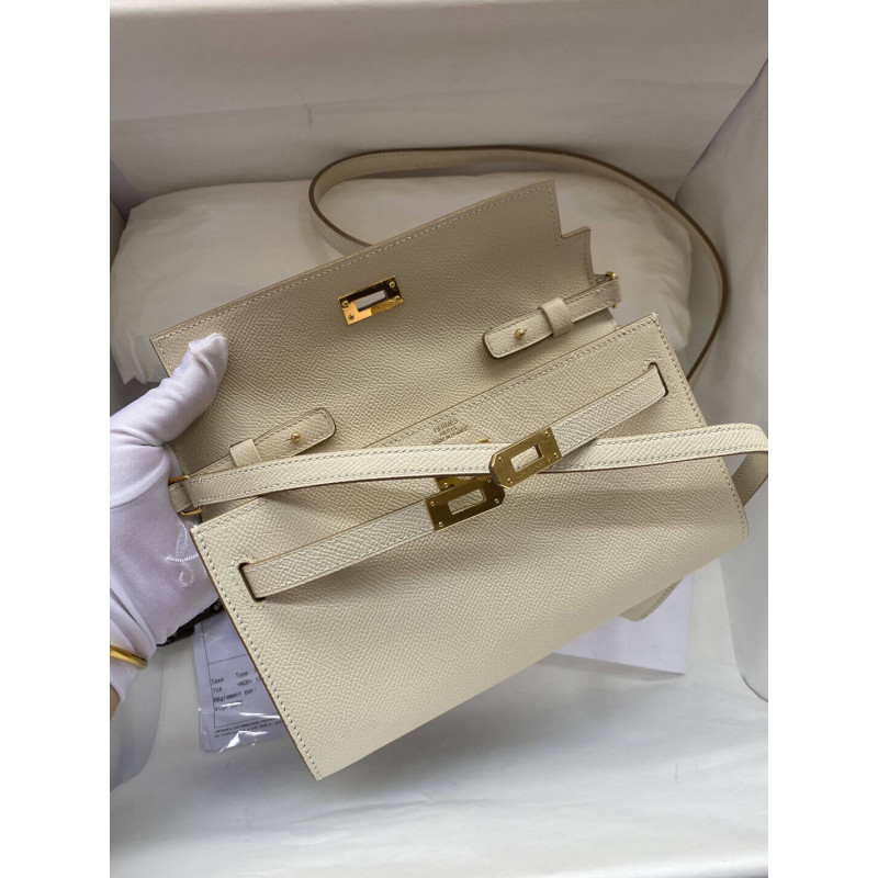 Replica Hermes Kelly Wallet To Go Woc 499041 Off-White