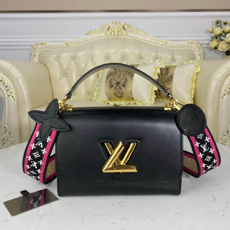 Replica Louis Vuitton Wide Embroidered Strap Twist Pm M57049