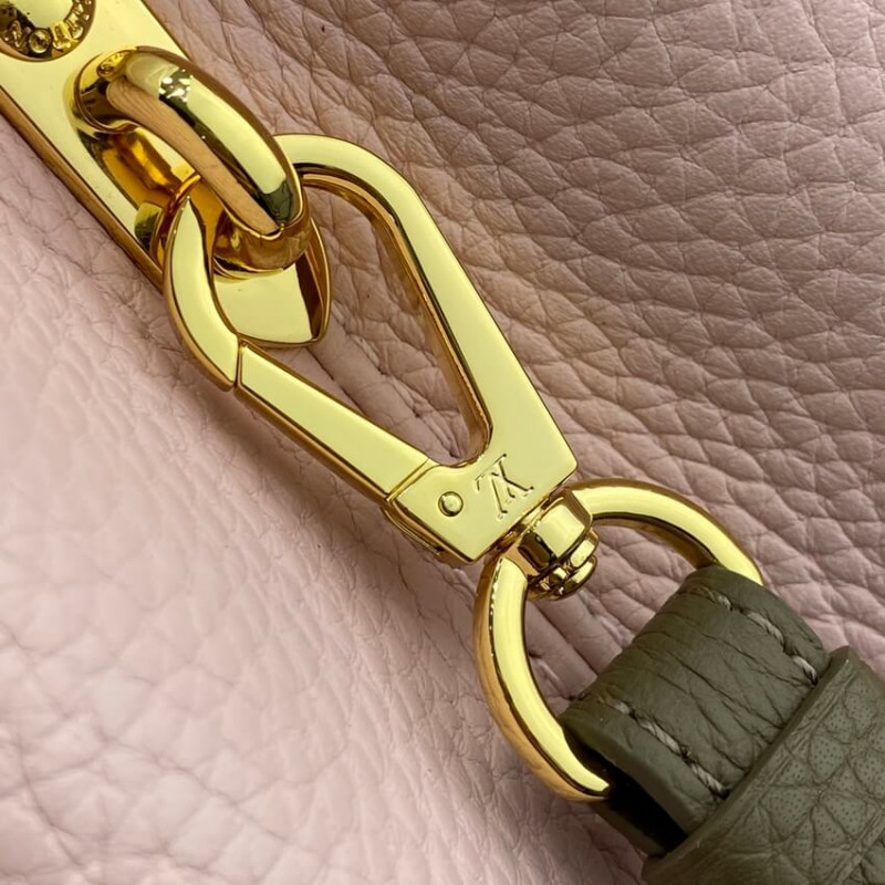 Replica Louis Vuitton Capucines Mm M59020 Rose/Beige
