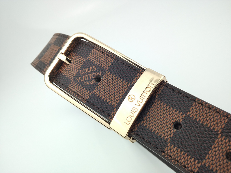 Replica Louis Vuitton Belt L162-80 35Mm Gold