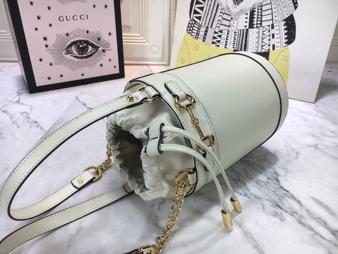 Replica Gucci Horsebit 1955 Small Bucket Bag 637115