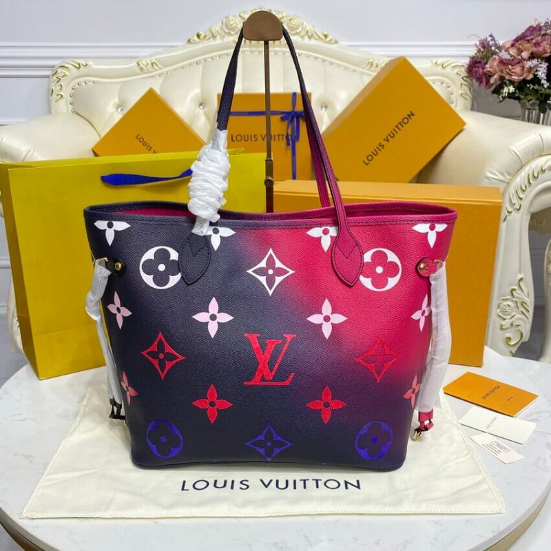 Replica Louis Vuitton Neverfull Mm M20511 Midnight Fuchsia