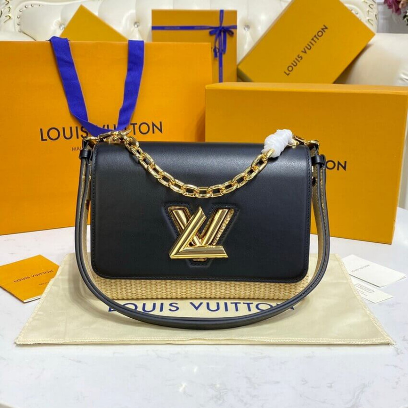 Replica Louis Vuitton Twist Mm M57647 Black