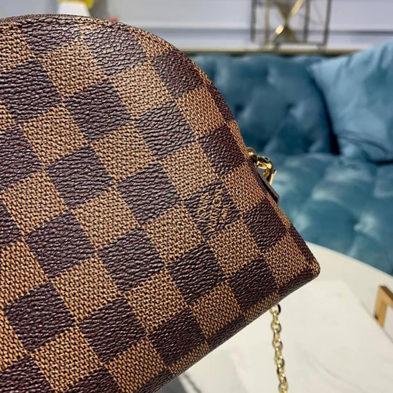 Replica Louis Vuitton Damier Ebene Cosmetic Pouch Gm M47353