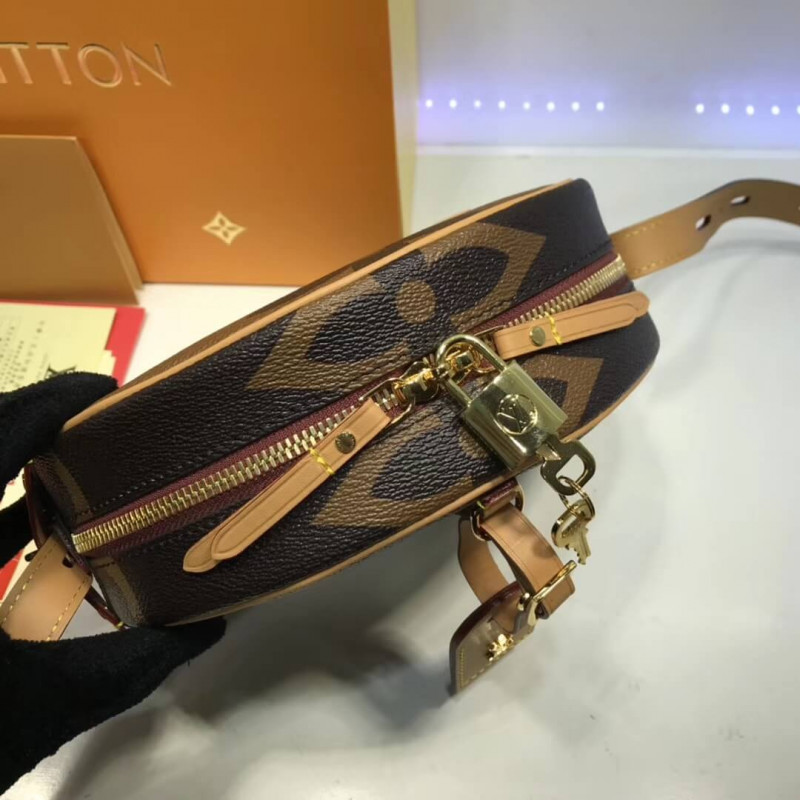 Replica Louis Vuitton Monogram Reverse Canvas Boite Chapeau Souple M44604