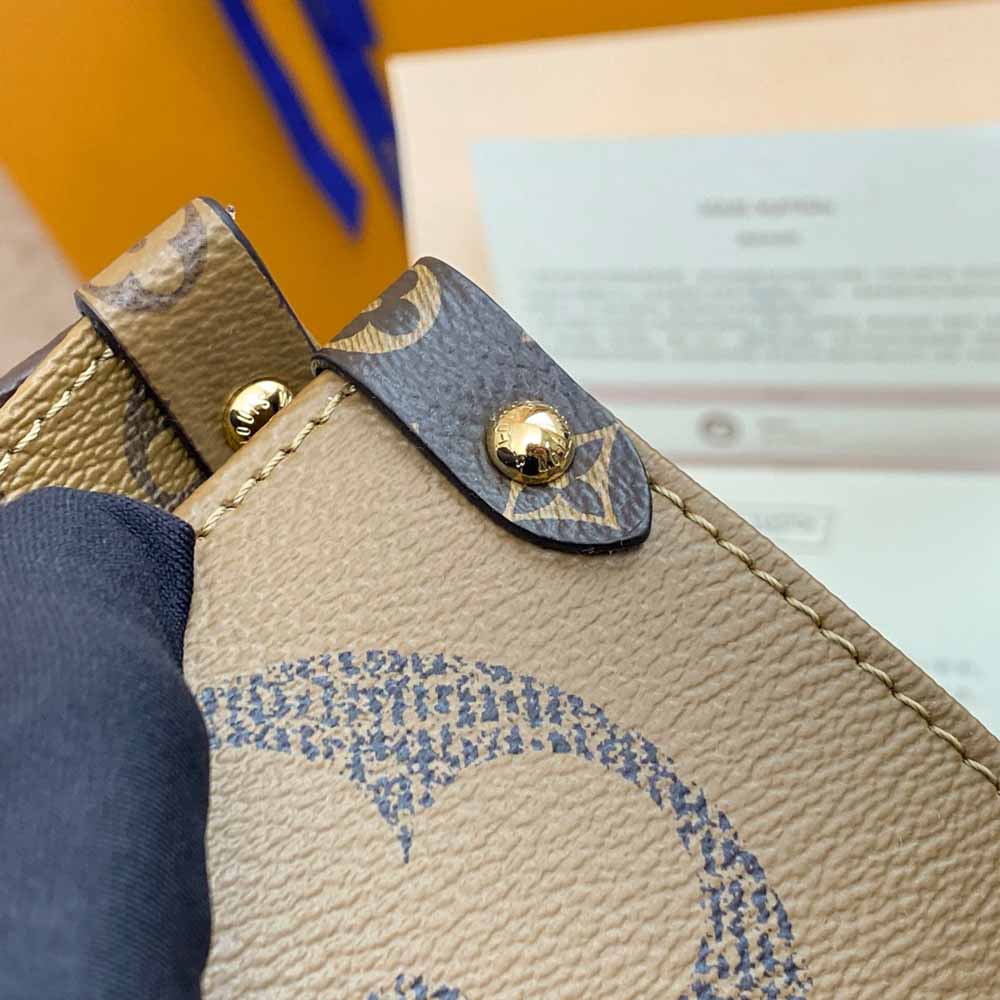 Replica Louis Vuitton Onthego Gm-M45320 41Cm Blk/Blue/Red