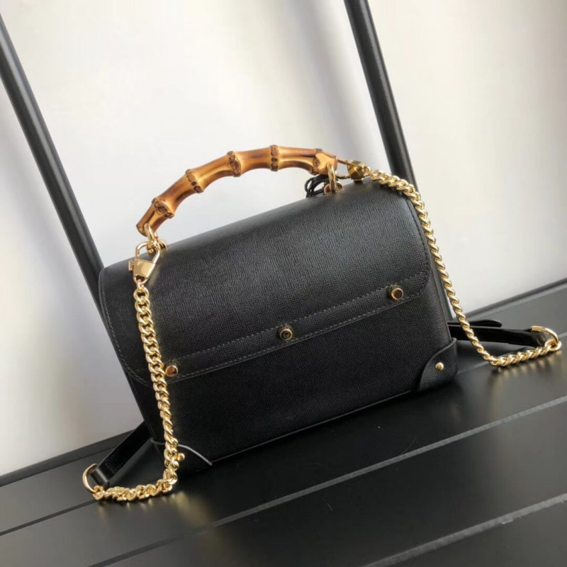 Replica Gucci Padlock Small Bamboo Shoulder Bag 603221