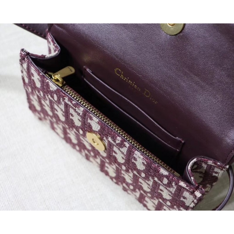 Replica Christian Dior Oblique Saddle Belt Bag S5619