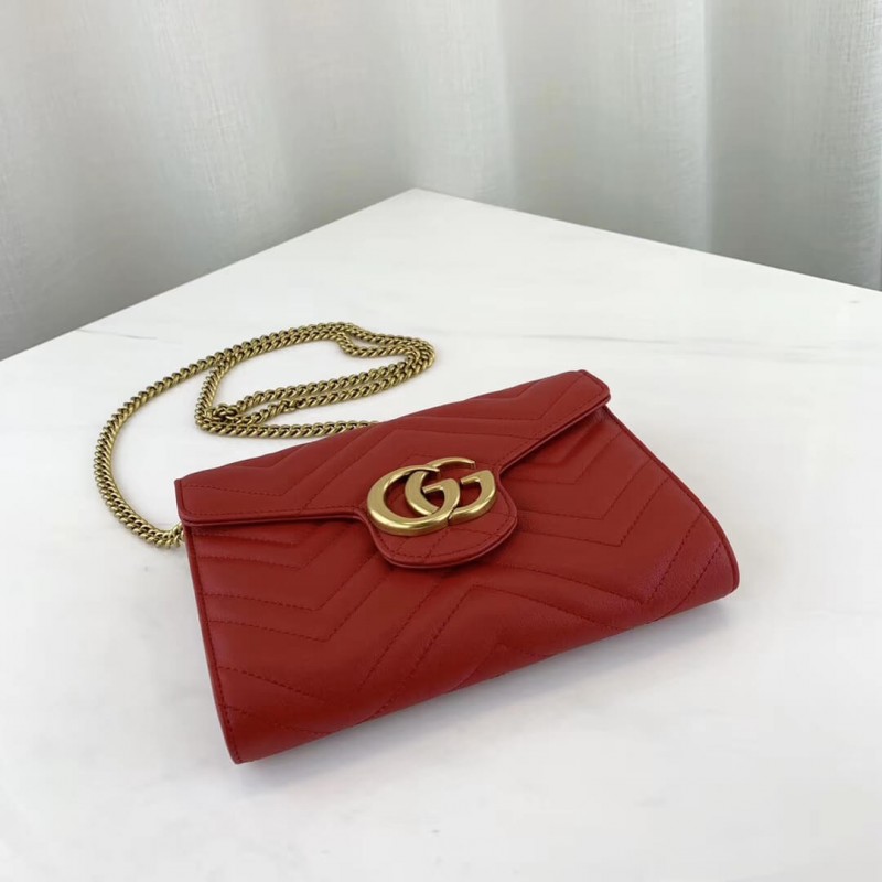 Replica Gucci Gg Marmont Matelasse Mini Bag 474575