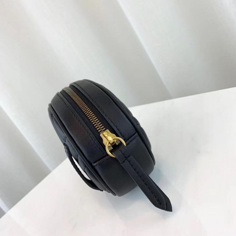 Replica Gucci Gg Marmont Matelasse Leather Belt Bag 476434