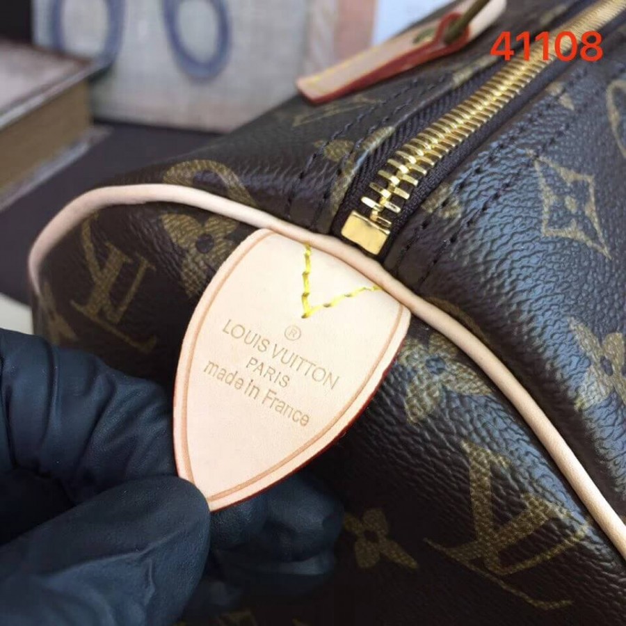 Replica Louis Vuitton Monogram Canvas Speedy 30 M41108
