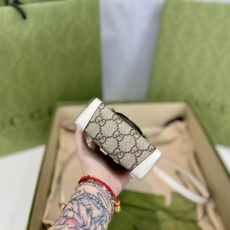 Replica Gucci Gg Supreme Horsebit 1955 Mini Bag 625615