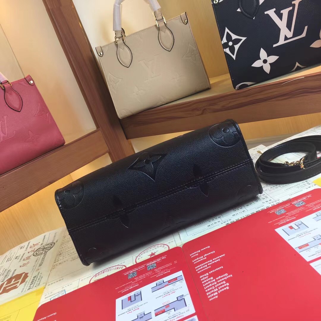 Replica Louis Vuitton Onthego Pm M45653 Black/Beige/Pink