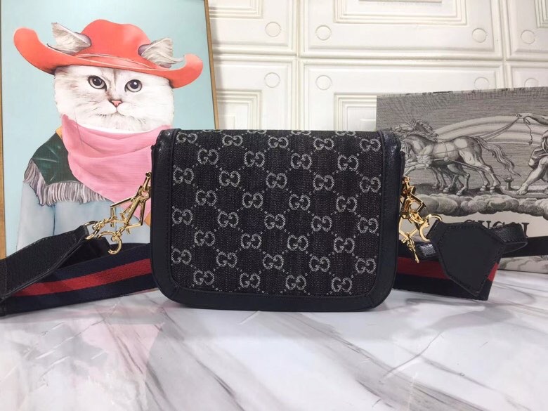 Replica Gucci Double G Horsebit 1955 Gg Mini Bag 658574