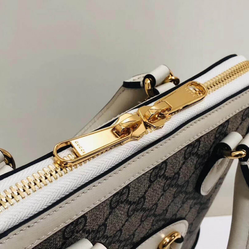 Replica Gucci 1955 Horsebit Gg Supreme Small Top Handle Bag 621220