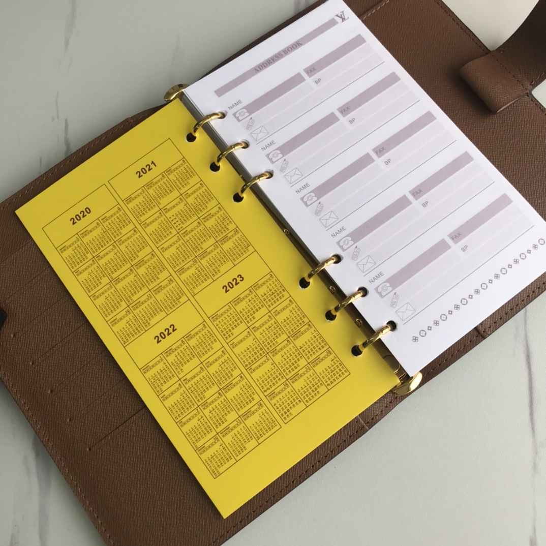 Replica Louis Vuitton Medium Ring Agenda Cover R20105