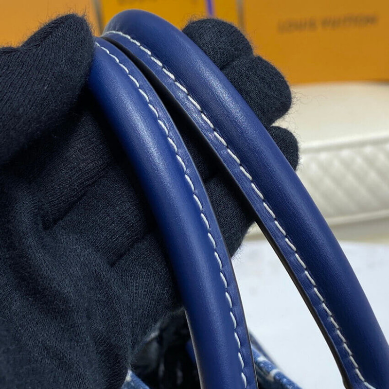 Replica Louis Vuitton Monogram Jacquard Denim Onthego Gm M59608