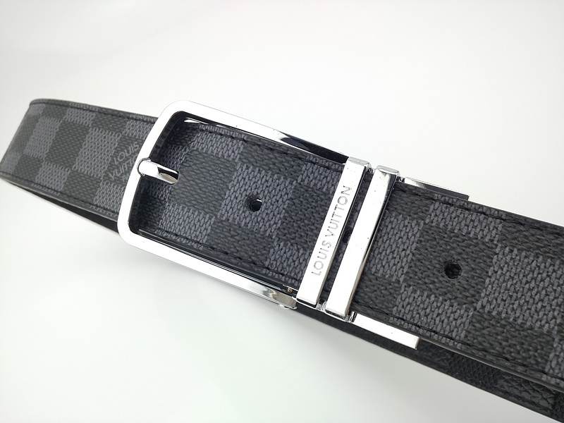 Replica Louis Vuitton Belt L164-80 35Mm Silver