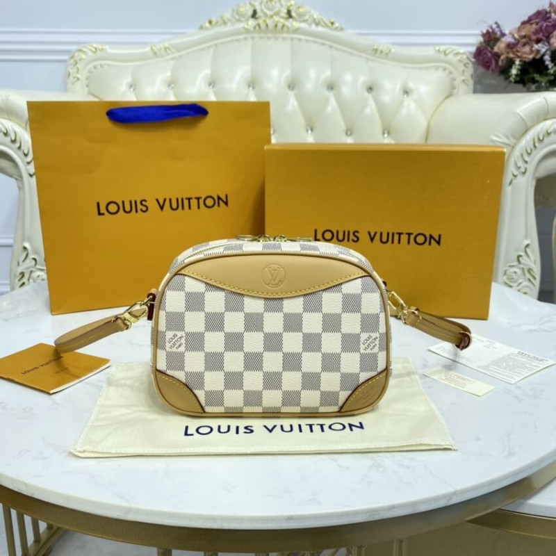 Replica Louis Vuitton Damier Azur Mini Deauville N50048