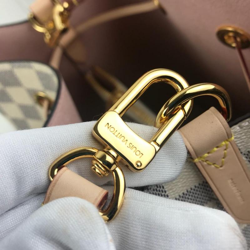 Replica Louis Vuitton Neonoe Mm M44022 White Plaid