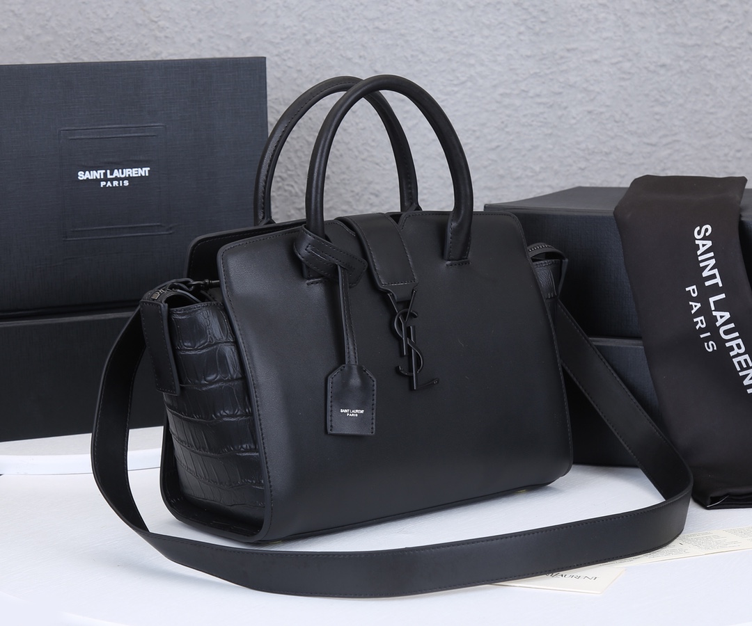 Replica Ysl Monogram Cabas Downtown Leather Bag