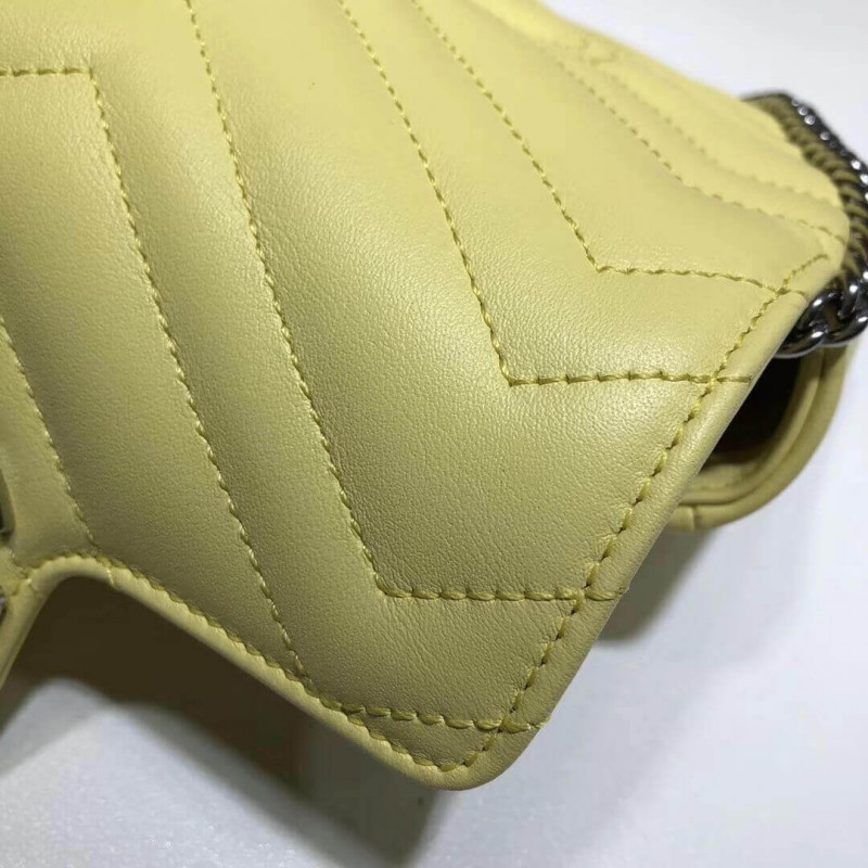 Replica Gucci Gg Marmont Matelasse Super Mini Bag 476433