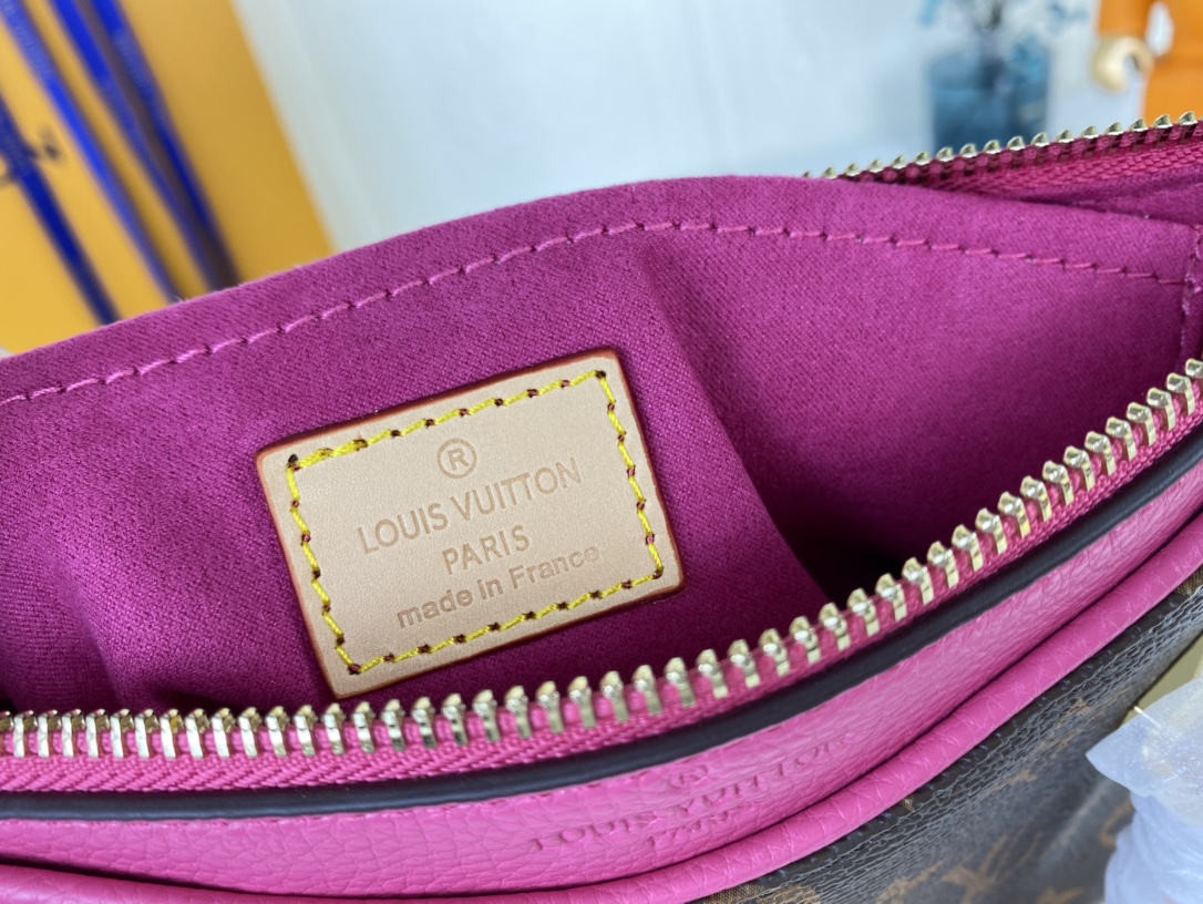 Replica Louis Vuitton Pallas Bb Black/Red/Pink