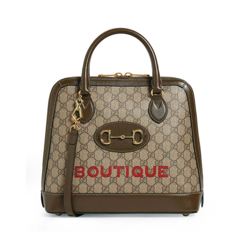 Replica Gucci 1955 Horsebit Medium Top Handle Bag 602206