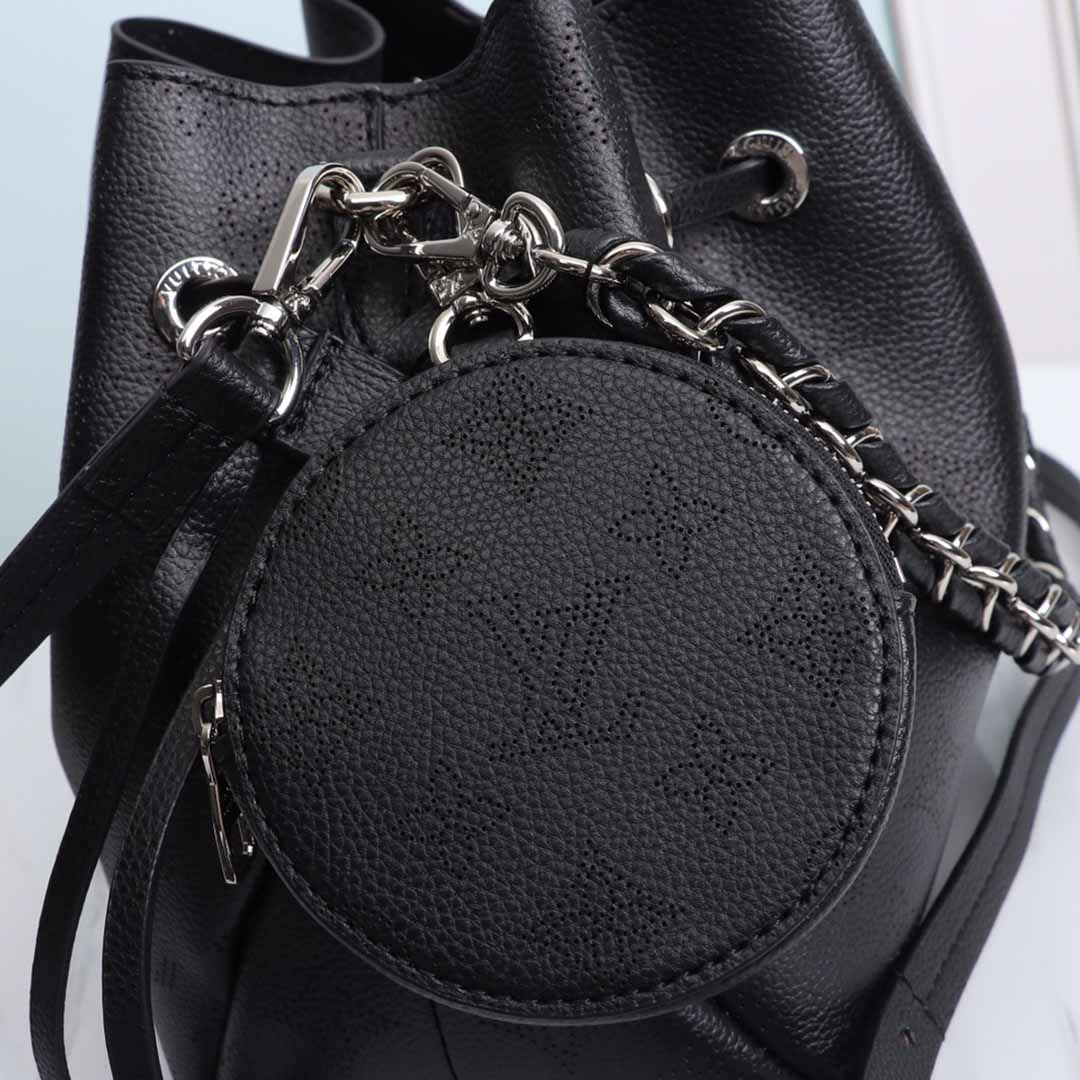 Replica Louis Vuitton Muria M57526 Black/Beige/Pink