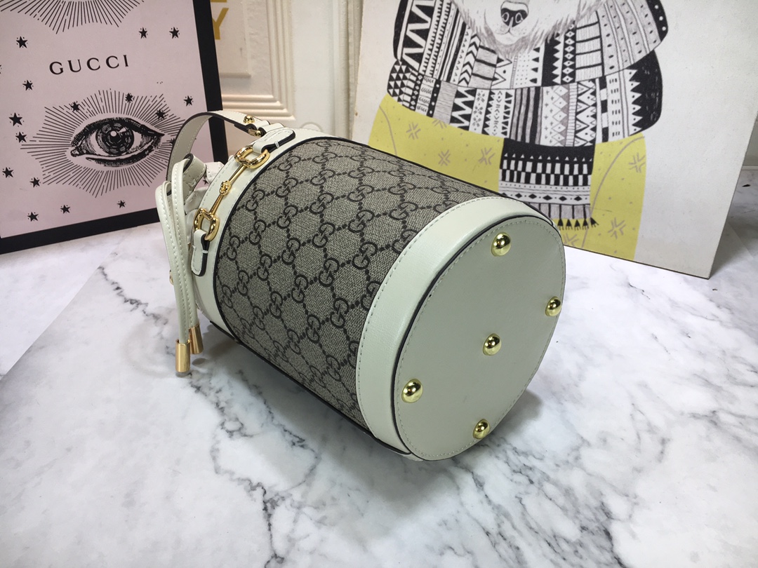 Replica Gucci Horsebit 1955 Small Bucket Bag 637115