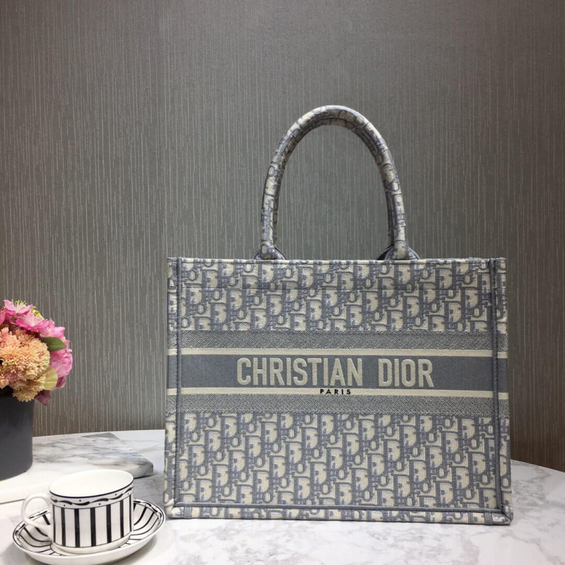 Replica Christian Dior Small Book Tote Oblique M1296