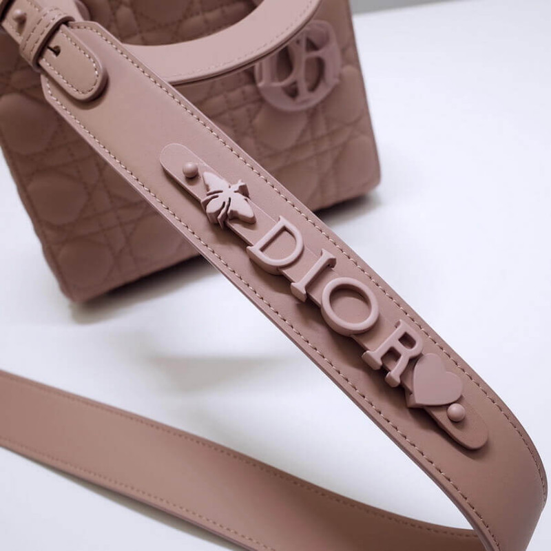 Replica Lady Dior My Abcdior Bag In Ultramatte Cannage Calfskin M0538