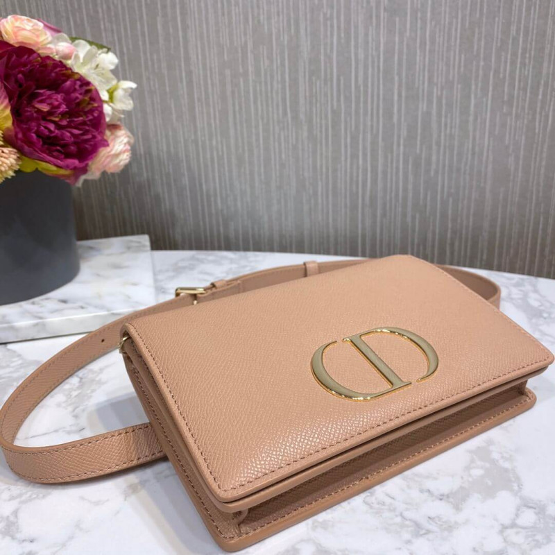 Replica Christian Dior 30 Montaigne 2-In-1 Pouch Grained Calfskin S2086