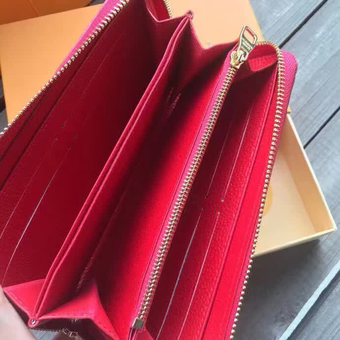 Replica Louis Vuitton Supple Monogram Empreinte Leather Zippy Wallet